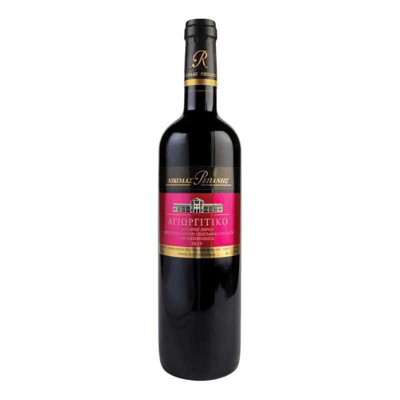 Agiorgitiko Repanis Rotwein trocken (750 ml) von Repanis bei Araxxon  - Hochwertiges griechisches Produkt.   Agiorgitiko Repanis Rotwein trocken (750 ml) από Repanis στο Araxxon  - Αυθεντικό ελληνικό προϊόν.